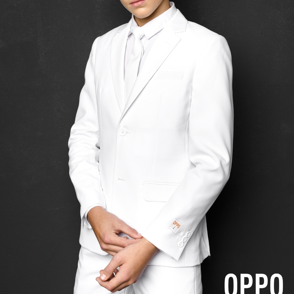Nwt OPPOSUITS TEEN BOYS WHITE KNIGHT - Picture 2 of 14